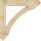 Ekena Millwork Thorton Arts & Crafts Rough Sawn Bracket, Douglas Fir, 6"W x 46"D x 46"H BKT06X46X46THR03RDF - alternate 3
